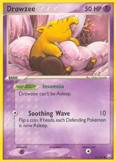 Drowzee 54/109 - EX Team Rocket Returns - Normal