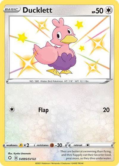Ducklett SV095/SV122 - Shining Fates: Shiny Vault - Holofoil