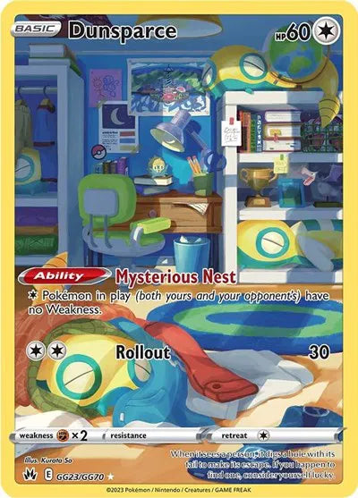 Dunsparce GG23/GG70 - Crown Zenith: Galarian Gallery - Holofoil