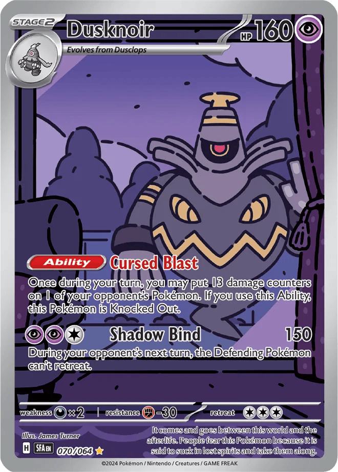 Dusknoir 070/064 - Shrouded Fable - Holofoil