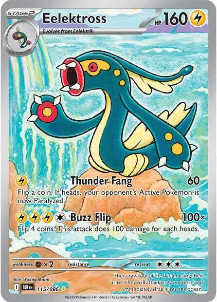 Eelektross 115/086 - Black Bolt - Holofoil