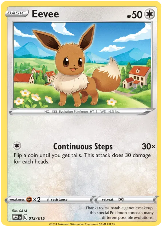 Eevee 013/015 - McDonald's Promos 2024