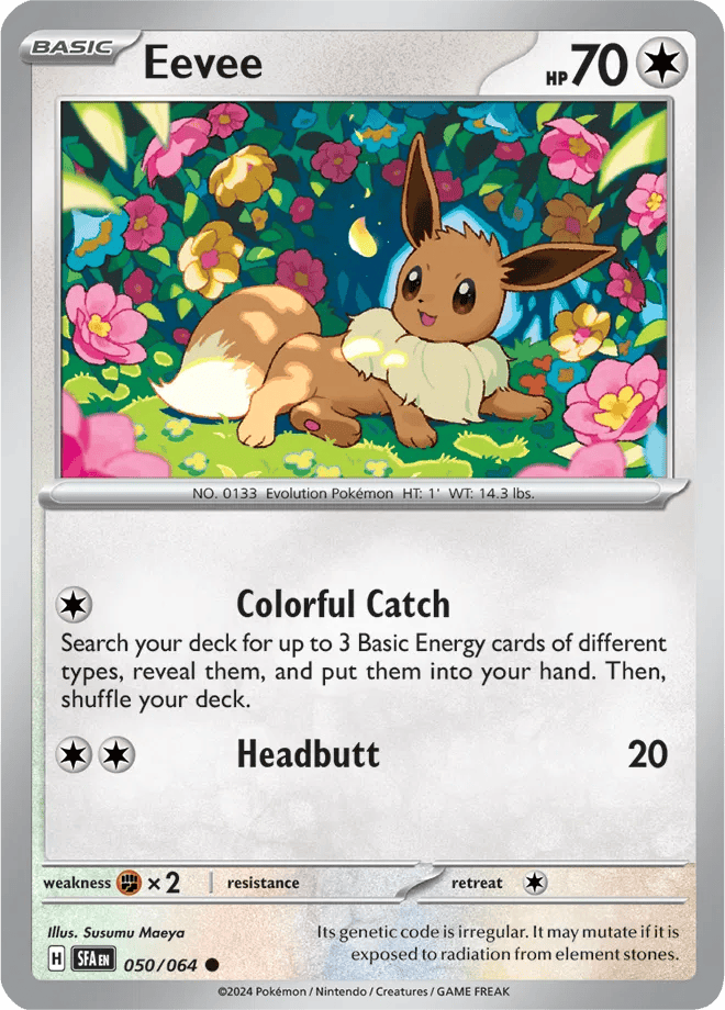 Eevee 050/064 - Shrouded Fable - Normal