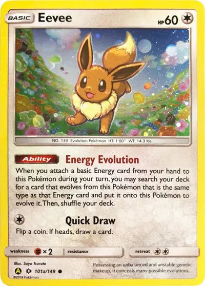 Eevee 101a/149 - Sun & Moon Promo - Holofoil