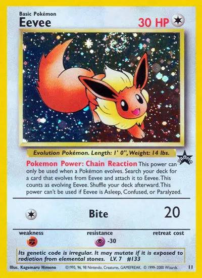 Eevee 11/53 - WoTC Promo - Holofoil