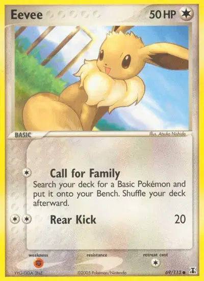 Eevee 69/113 - EX Delta Species - Normal