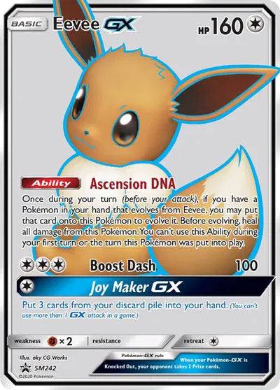 Eevee GX SM242 - Sun & Moon Promo - Holofoil
