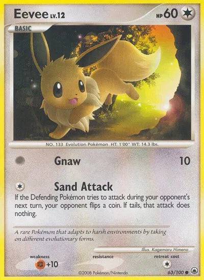 Eevee Lv.12 63/100 - Majestic Dawn - Normal