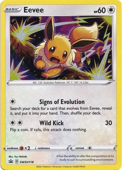Eevee SWSH118 - Sword & Shield Promo - Holofoil