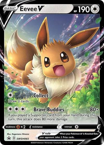 Eevee V SWSH065 - Sword & Shield Promo - Holofoil
