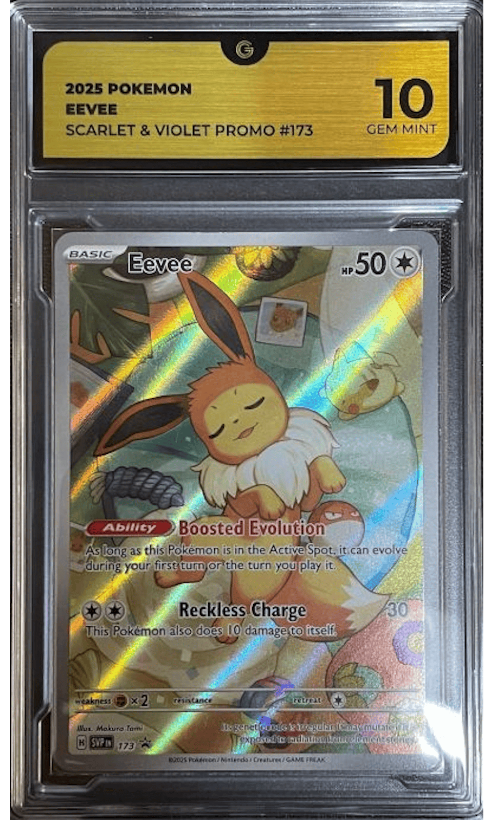 Eevee (GG 10) 173 - Scarlet & Violet Promo - Holofoil