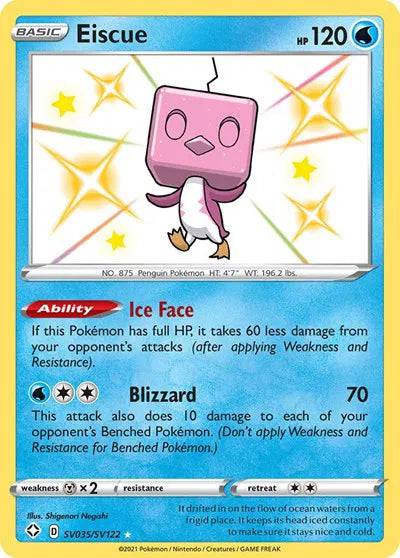 Eiscue SV035/SV122 - Shining Fates: Shiny Vault - Holofoil