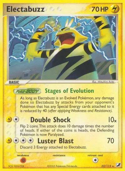 Electabuzz 22/115 - EX Unseen Forces - Normal