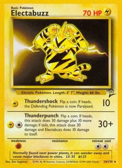 Electabuzz 24/130 - Base Set 2 - Normal