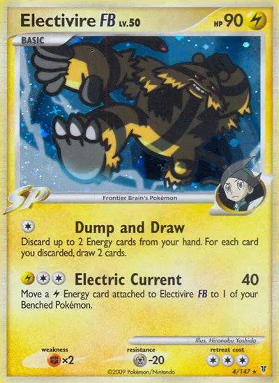 Electivire FB Lv.50 4/147 - Supreme Victors - Reverse Holofoil