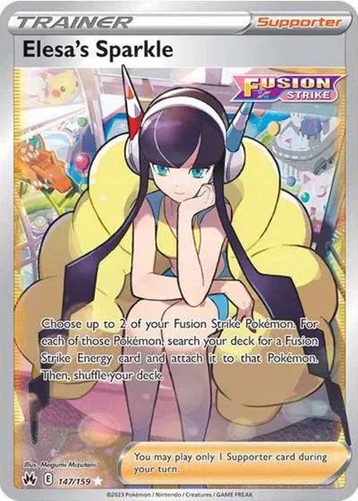 Elesa's Sparkle 147/159 - Crown Zenith - Holofoil