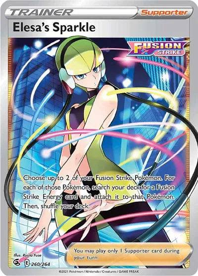 Elesa's Sparkle 260/264 - Fusion Strike - Holofoil