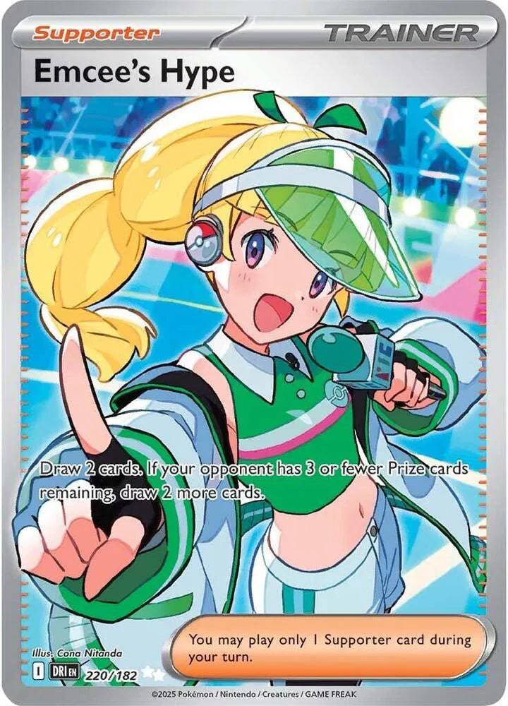 Emcee's Hype 220/182 - Destined Rivals - Holofoil