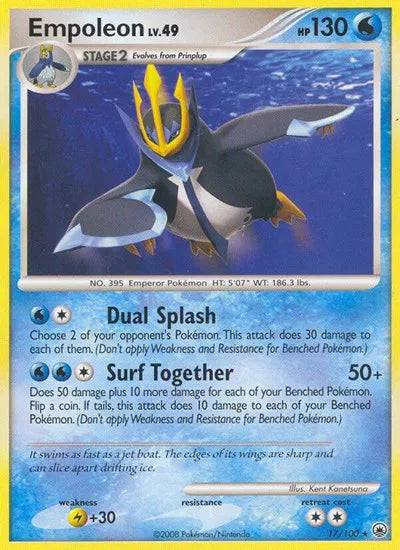 Empoleon Lv.49 17/100 - Majestic Dawn - Reverse Holofoil