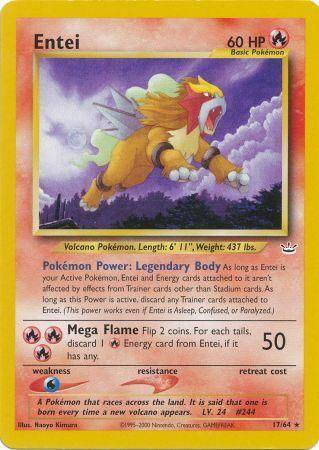 Entei 17/64 - Neo Revelation (Unlimited) - Normal