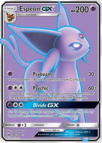 Espeon GX 140/149 - Sun & Moon - Holofoil