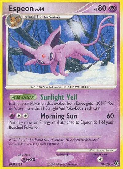 Espeon Lv.44 18/100 - Majestic Dawn - Normal