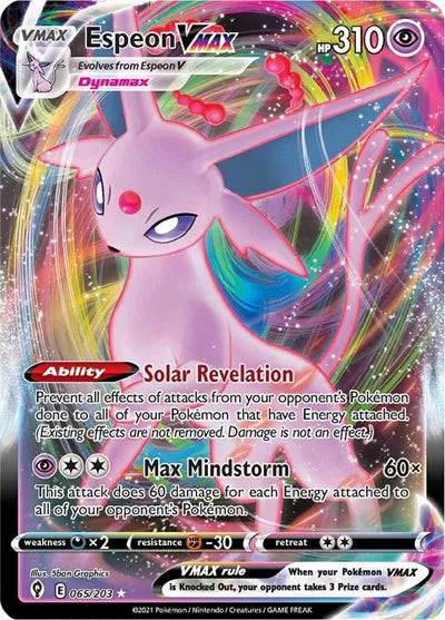Espeon VMAX 065/203 - Evolving Skies - Holofoil