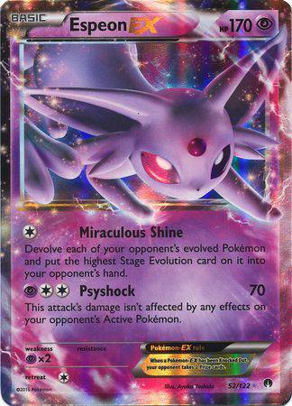 Espeon ex 52/122 - BREAKpoint - Holofoil