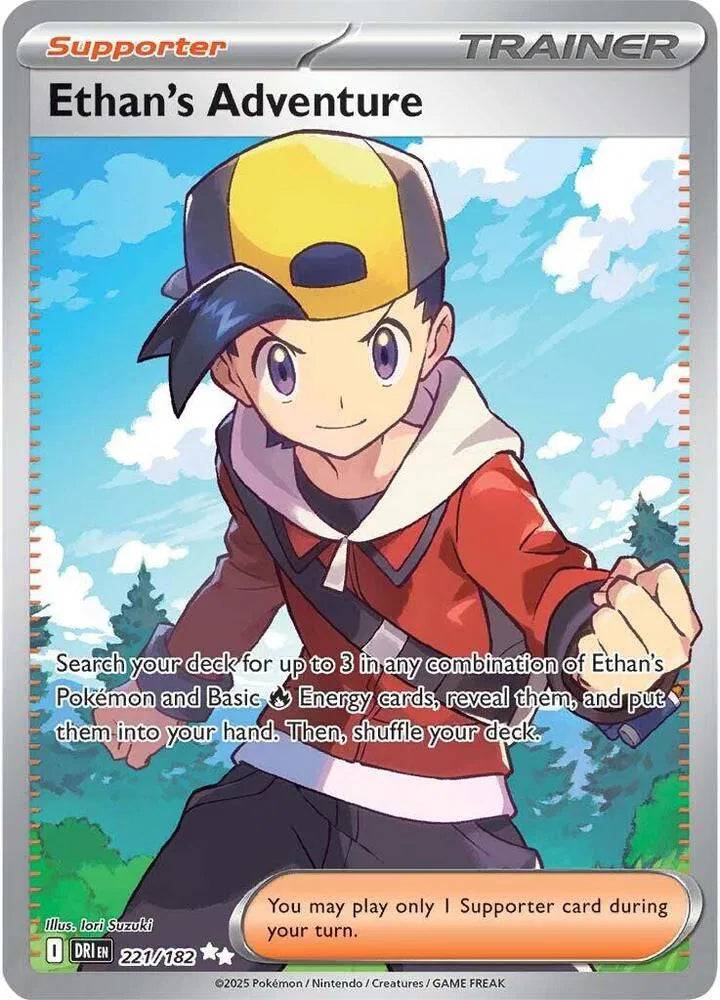 Ethan's Adventure 221/182 - Destined Rivals - Holofoil