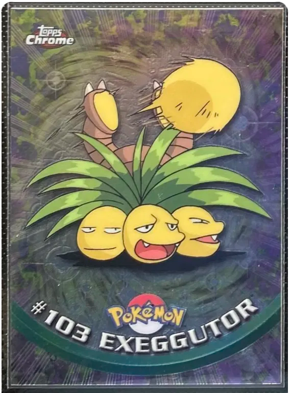 Exeggutor 103 – Topps Serie 2 – Basis Chrom