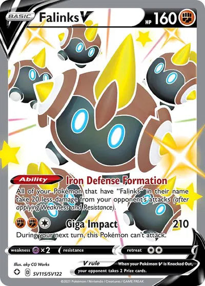 Falinks V SV115/SV122 - Shining Fates: Shiny Vault - Holofoil