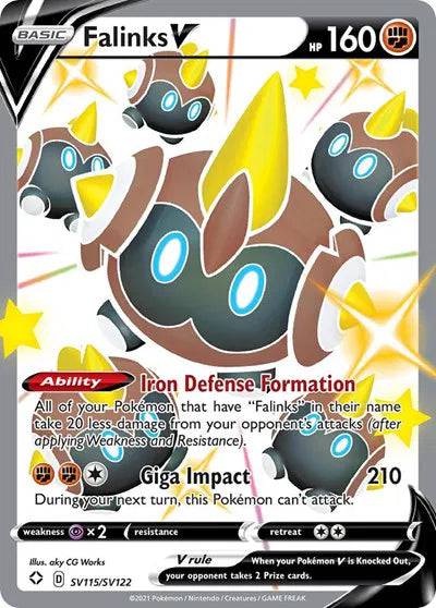 Falinks V SV115/SV122 - Shining Fates: Shiny Vault - Holofoil