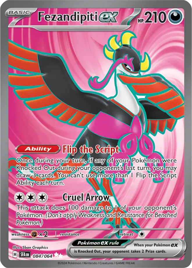 Fezandipiti ex 084/064 - Shrouded Fable - Holofoil