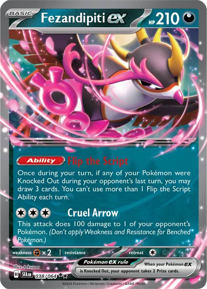 Fezandipiti ex 038/064 - Shrouded Fable - Holofoil