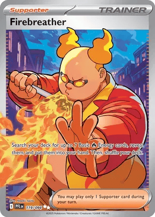 Firebreather 119/094 - Phantasmal Flames - Holofoil