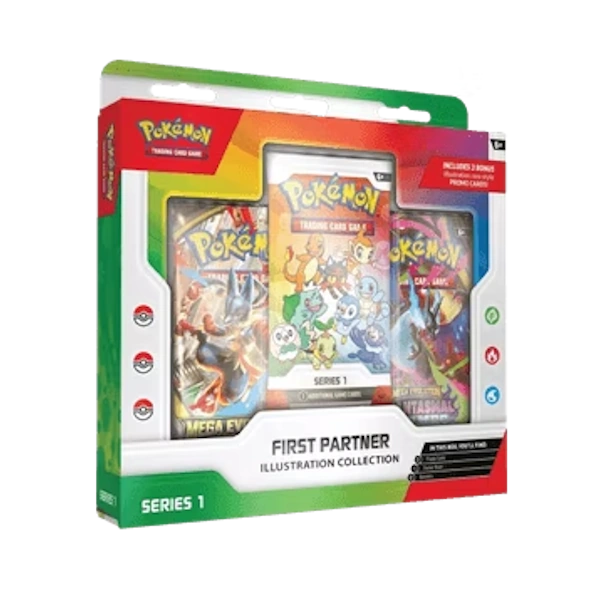 Pokémon First Partner Illustration Collection Series 1