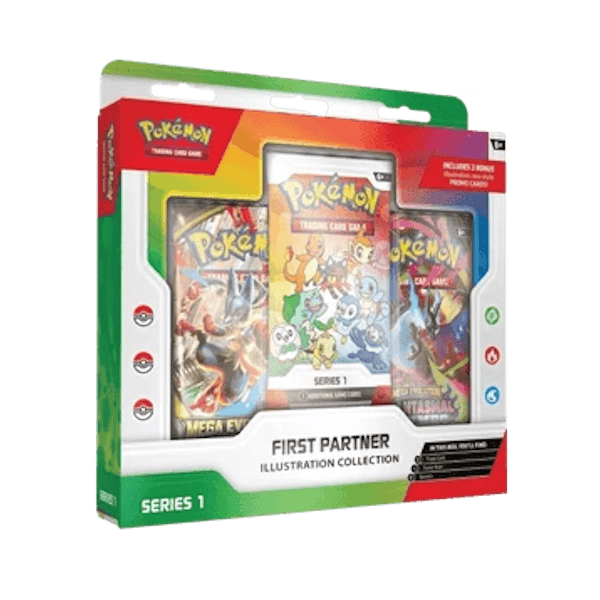 Pokémon First Partner Illustration Collection Series 1