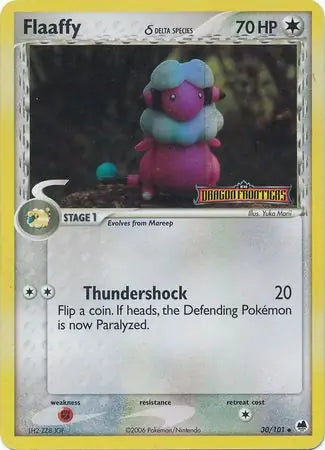Flaaffy (Delta Species) 30/101 - EX Dragon Frontiers - Reverse Holofoil