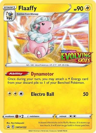 Flaaffy (Prerelease) SWSH122 - Sword & Shield Promo - Holofoil