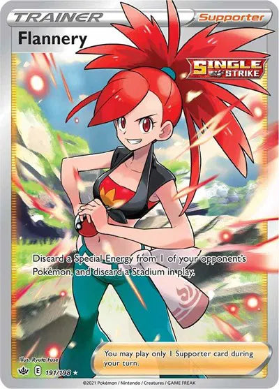 Flannery 191/198 - Chilling Reign - Holofoil