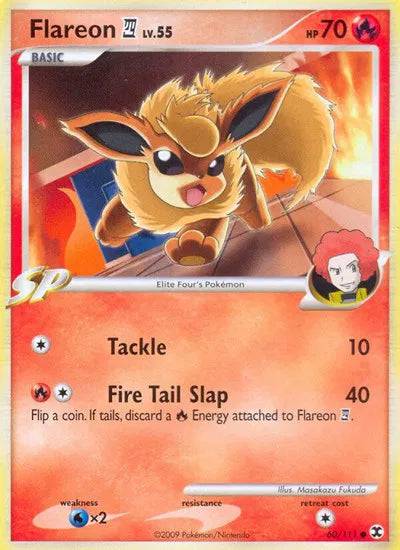 Flareon Lv.55 60/111 - Rising Rivals - Normal