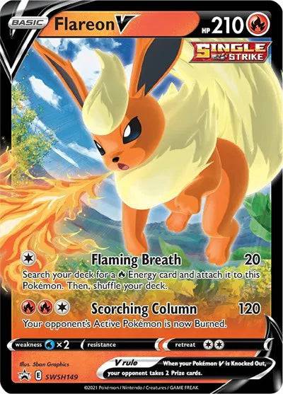 Flareon V SWSH149 - Sword & Shield Promo - Holofoil