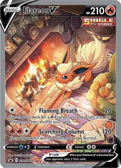 Flareon V SWSH179 - Sword & Shield Promo - Holofoil