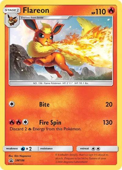 Flareon SM186 - Sun & Moon Promo - Normal