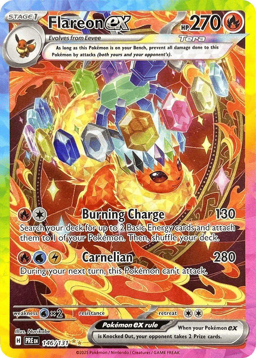Flareon ex 146/131 - Prismatic Evolutions - Holofoil