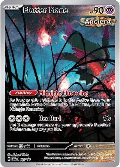 Flutter Mane 097 - Scarlet & Violet Promo - Holofoil