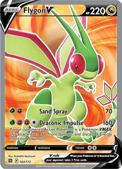 Flygon V 164/172 - Brilliant Stars - Holofoil