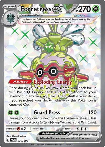 Forretress ex 230/193 - Paldea Evolved - Holofoil