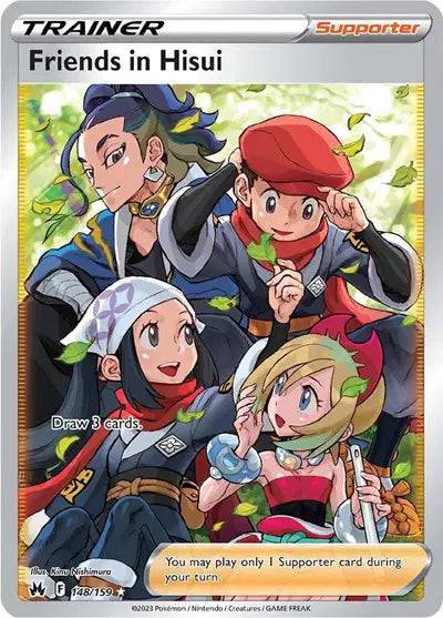 Friends in Hisui 148/159 - Crown Zenith - Holofoil