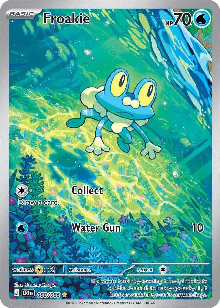 Froakie 088/086 - Chaos Rising - Holofoil